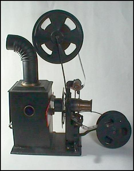 BING 35mm Film Projektor mit Handkurbelantrieb